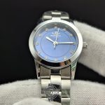 ساعت زنانه الگانس امپریال استیل نقره ای صفحه سرمه ای ELEGANCE EG6203L موتور ژاپن به همراه جعبه و بگ و کارت الگانس - Image 6
